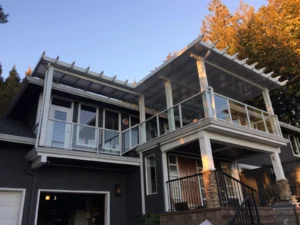 Patio cover built by Atlas Sun Systems