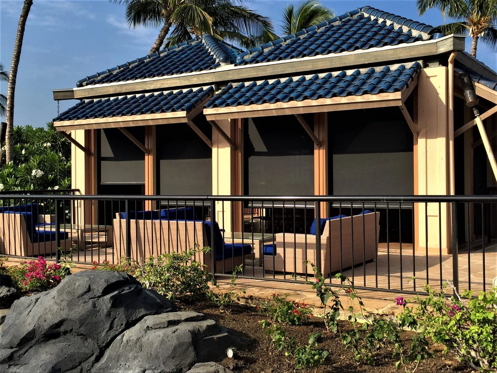 Retractable screens installed by Atlas Sun Systems